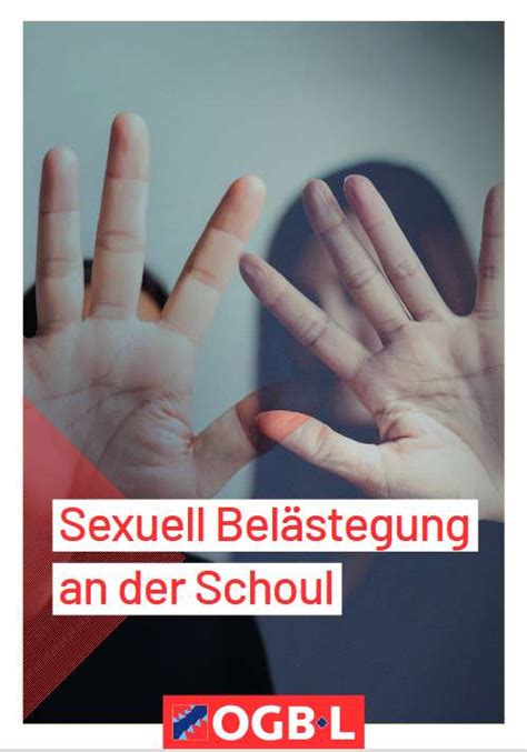 Ein Informationsheft Zum Thema „sexuelle Belästigung In Der Schule“