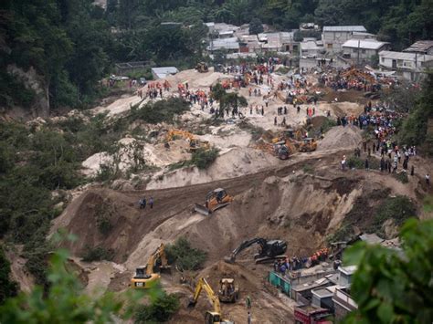 G1 Deslizamento De Terra Deixa Mortos E Desaparecidos Na Guatemala