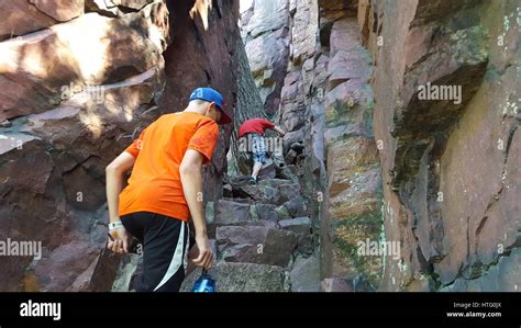 Devil's Lake State Park Hiking Stock Photo - Alamy