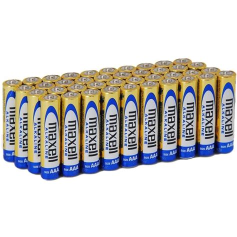 Maxell Lot 40 Lr03 AAA Alkaline Batteries Dressinn