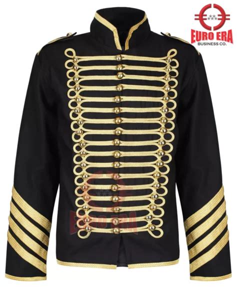 VESTE TUNIQUE MILITAIRE napoléonienne style gothique steampunk hussards