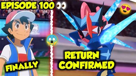 Finally Ash Greninja Return In Episode Confirmed Pokemon