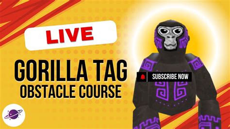 Live Gorilla Tag Obstacle Course Gorillatag Youtube