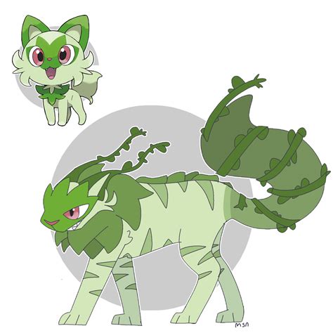 My Idea For Sprigatito S Final Evolution Not Really A Prediction Because They Re Probably