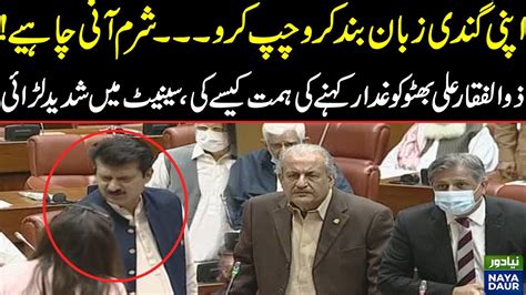 Ppp Vs Pti Leaders In Senate Raza Rabbani Sherry Rehman Shahzad