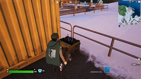 Fortnite: How to pry open crates to recover stolen electrical supplies