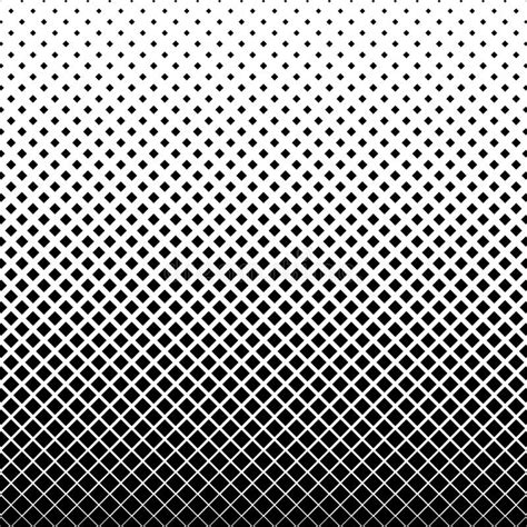 Geometric Halftone Pattern Of Black Hexagons On A Transparent