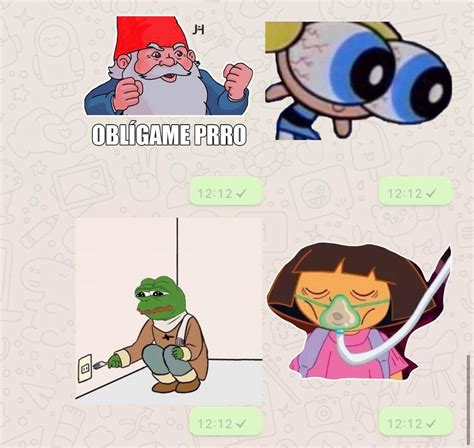 Hicimos Un Grupo De Whatsapp Para Enviar Stickers Y Estos Fueron Los