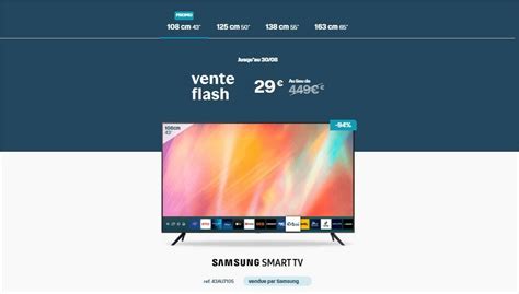 L Offre Smart Tv Est De Retour Un Prix Exceptionnel Chez Bouygues