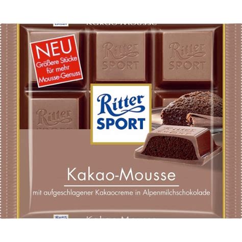 Ritter Sport Kakao Mousse 100 G Slikposen Dk