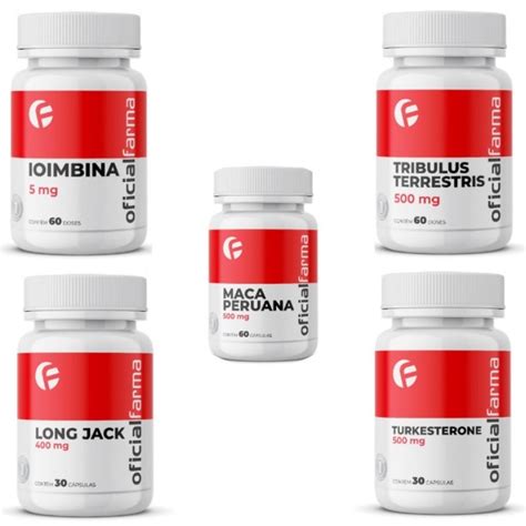 Tribulus Ioimbina Maca Peruana Turkesterone Long Jack