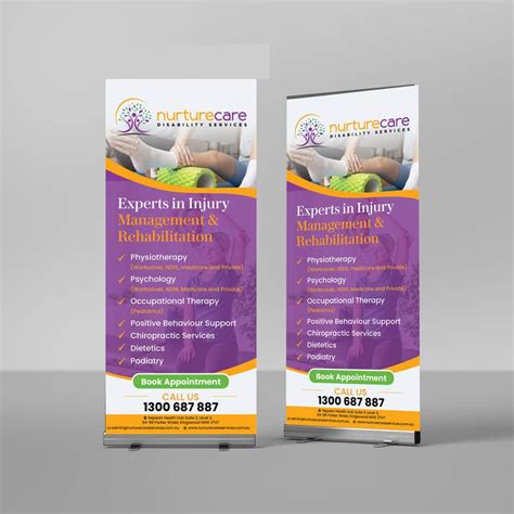 Entry 100 By Pipra99 For Design Pull Up Banner For A Allied Health