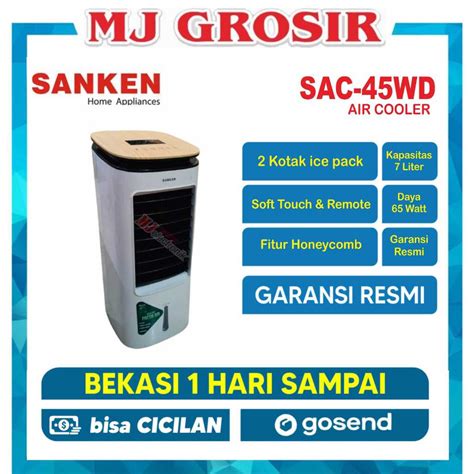 Jual Air Cooler Sanken Sac Wd Pendingin Ruangan Hemat Listrik