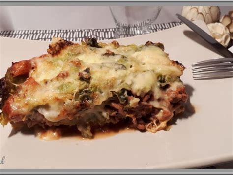 Lasagne revisitée au chou vert avec ou sans Cookéo Recette par Oh la