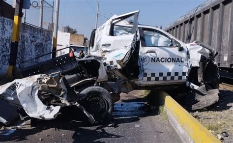 Choque De Patrulla De La Gn Contra Tren Deja Oficiales Muertos Y