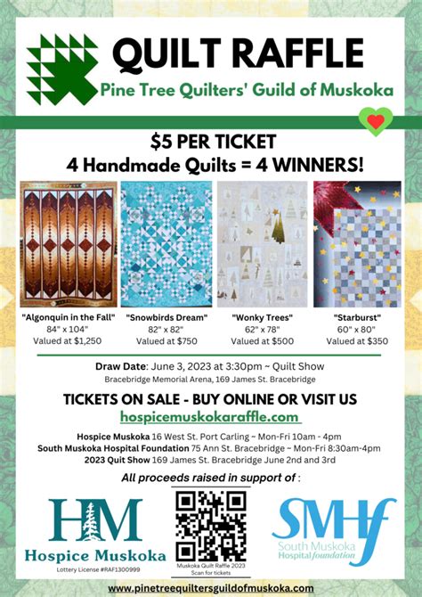 Zqs Raffle Quilts Pine Tree Quilters Guild Of Muskoka