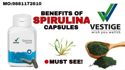 Spirulina Benefits In Hindi Vestige Spirulina Usage Youtube