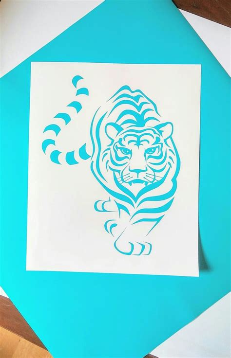 Tiger Decals Full Tiger Decals Vinyl Decals Tiger Stickers Tiger Gold