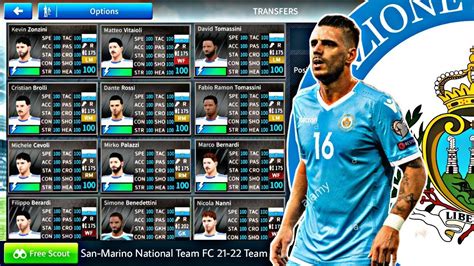 How To Create San Marino National Team Fc Team In Dream League