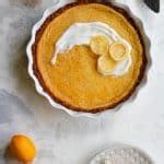 Meyer Lemon Pie with Whole Meyer Lemons - Champagne Tastes®