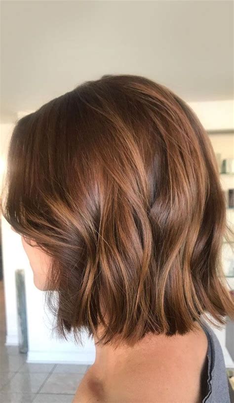 27 Caramel Hair Color Ideas Caramel Brown Bob Haircut Hair Color Caramel Balayage Hair