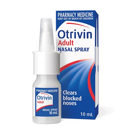 Otrivin Adult Nasal Spray Otrivin Australia