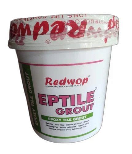 10 Kg Redwop Eptile Epoxy Tile Grout For Construction Joint Width