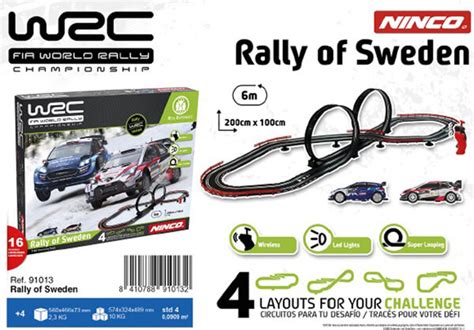 CIRCUITO NINCO WRC RALLY SWEDEN WIRELESS Netclub Descubre El Nuevo