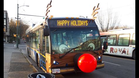 Translink Cmbc Nova Bus Lfs Hev V Reindeer Bus Rudolph