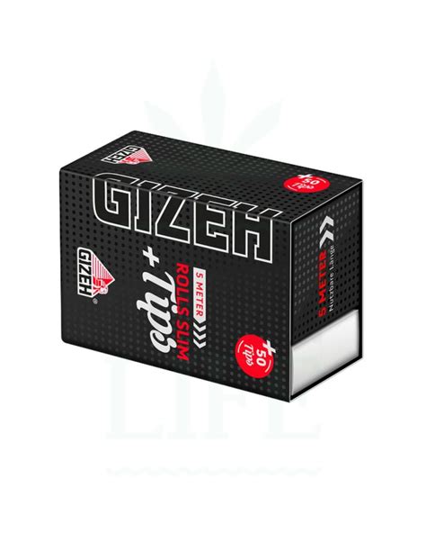 Gizeh Black Kss Ultrafine Rolls M Tips Donaulife