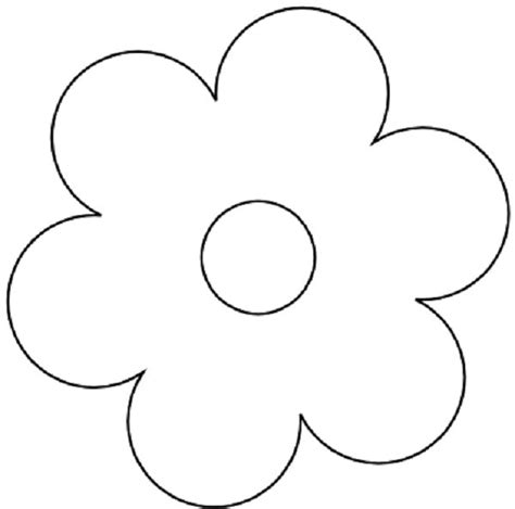 Retro Flower Coloring Pages Flower Coloring Pages Paper Flowers