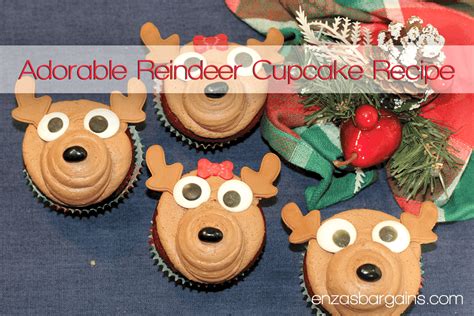 Reindeer Cupcake Recipe Perfect For The Holiday Season