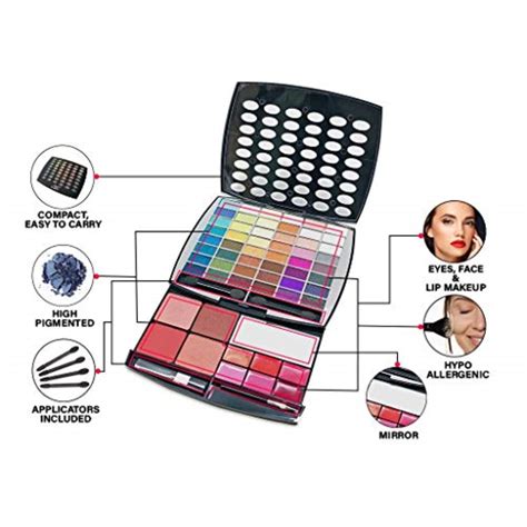 Br Beauty Revolution Glamour Girl Makeup Kit 43 Eyeshadow 9 Blush 6 Lip Gloss — 🛍️ The