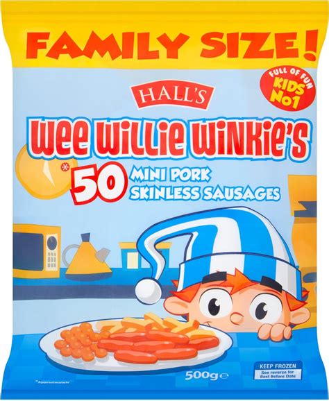 Hall S Wee Willie Winkie S Mini Pork Skinless Sausages G Frozen