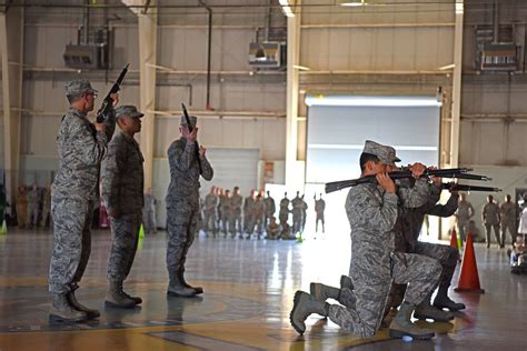 Military Bearing Discipline On Display At Goodfellow Drill Competition