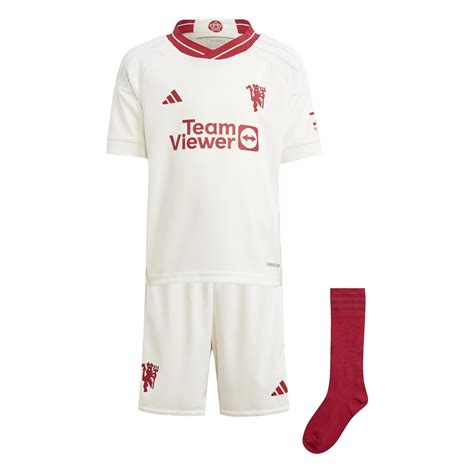 Adidas Manchester United Third Minikit 2023 2024 Infants Cloud