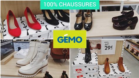 GEMO CHAUSSURES FEMMES NOUVELLE COLLECTION AUTOMNE HIVER 2024 YouTube