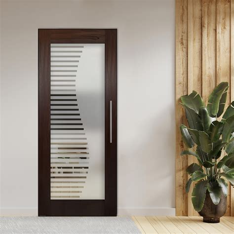 1 Lite Interior Door with Glass Insert