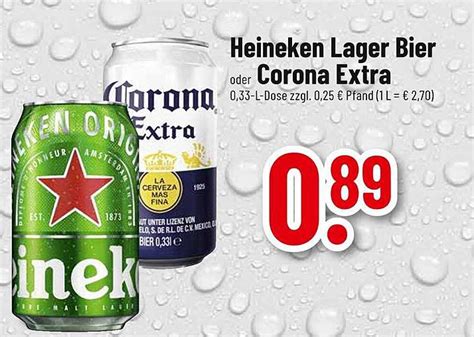 Heineken Lager Bier Oder Corona Extra Angebot Bei Trinkgut 1Prospekte De