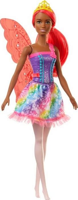 Mattel Barbie Dreamtopia Fee Mit Pinken Haaren Regenbogenkleid Ab