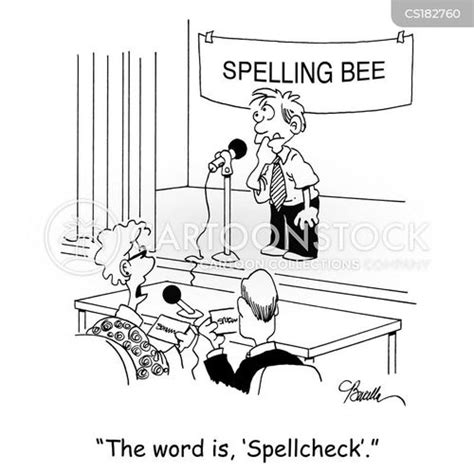 Spelling Bee Cartoon