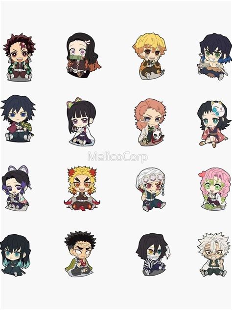 Pin De Vermillion Flower En Kny Charms Dibujos Kawaii Personajes Chibi Pegatinas Bonitas