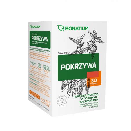 Bonatium Pokrzywa Herbatka Zio Owa Torebek