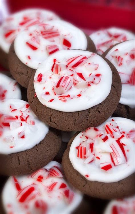 Recipes For Our Top Holiday Cookies Chocolate Peppermint Cookies Peppermint Cookies Holiday