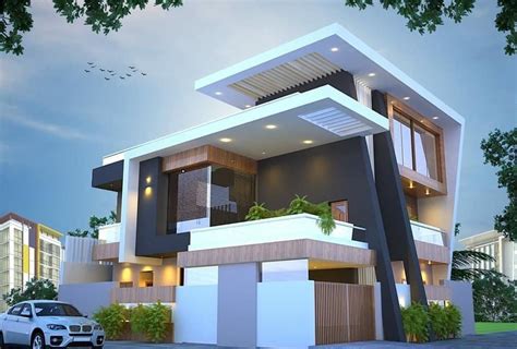 Archplanest Online House Design Consultants Modern Simplex Elevation