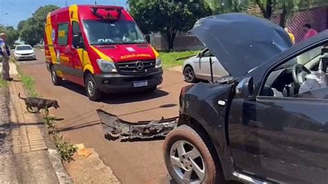 Forte Colis O Entre Carros Registrada No Bairro Santos Dumont M E E