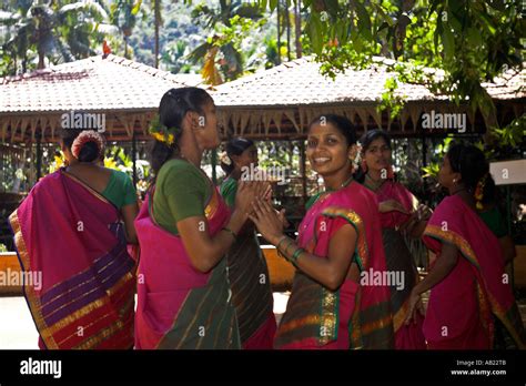 Young Women In Traditional Costume Perform Goan Dances Sahakari Spice