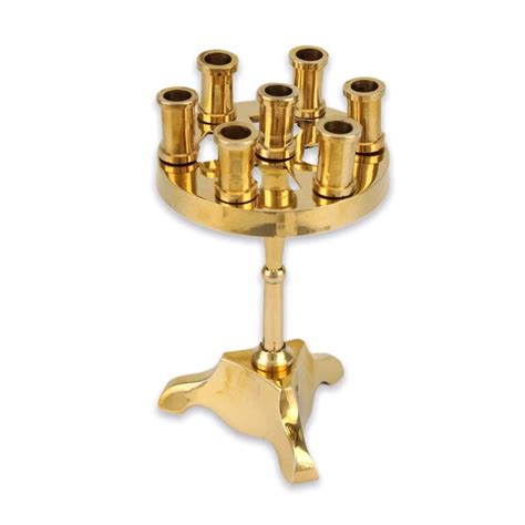 Small Taper Candle Holder With Drip Tray Blessedmart