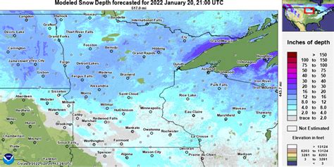 5-10 inches of snow possible through Monday as clippers sweep Minnesota ...