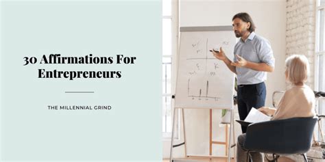 30 Affirmations For Entrepreneurs For Business Success The Millennial